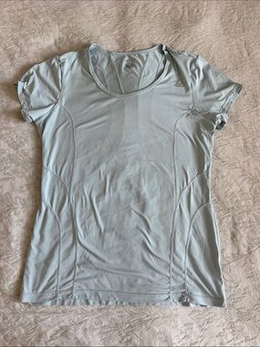Reebok Women’s Pale Blue Short Sleeve Performance Tee